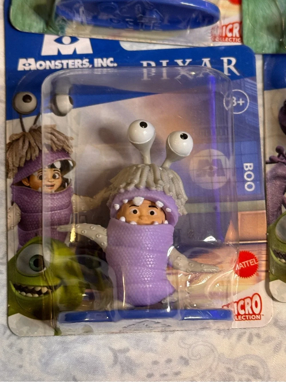 Mattel Monsters, Inc. Micro Figures Set - Sully, Mike, Randall, Boo & Roz